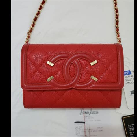 chanel filigree flap 2018